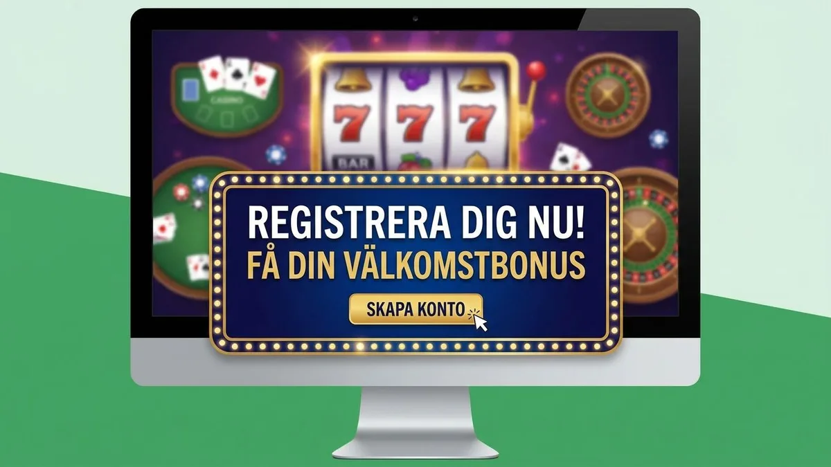 Registrera dig med bonus
